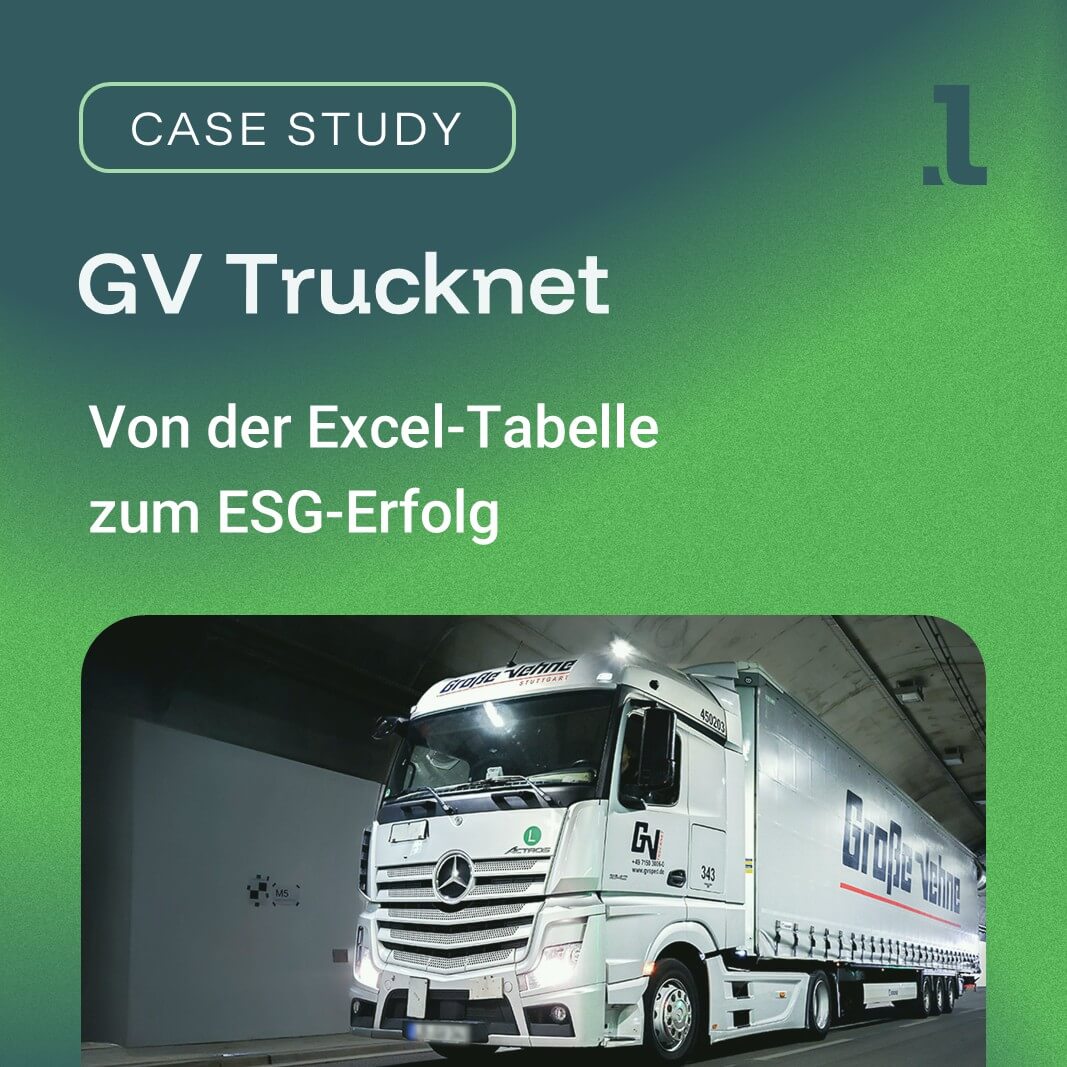 LKW mit GV Trucknet Logo