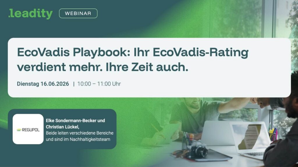 EcoVadis Playbook: EcoVadis Rating