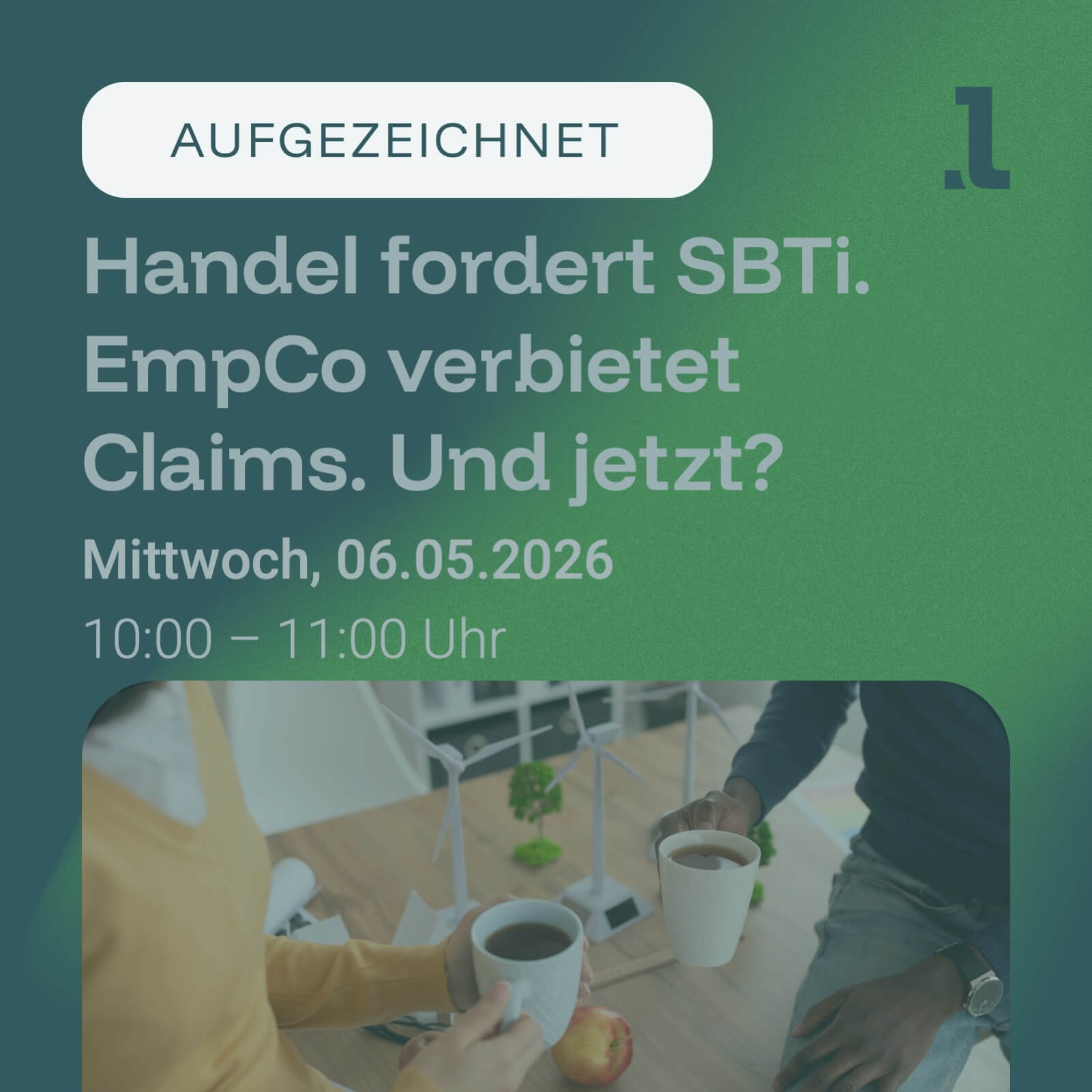 Handel fordert SBTi. EmpCo verbietet Claims. XDC löst beides.