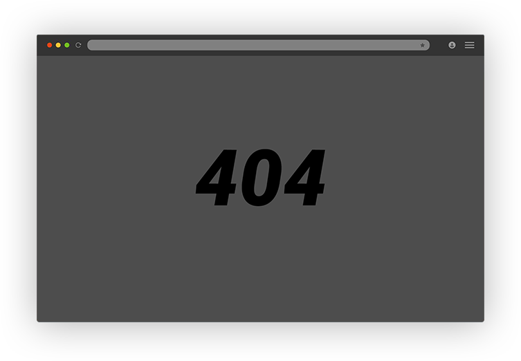 404  Fehler - Grafik