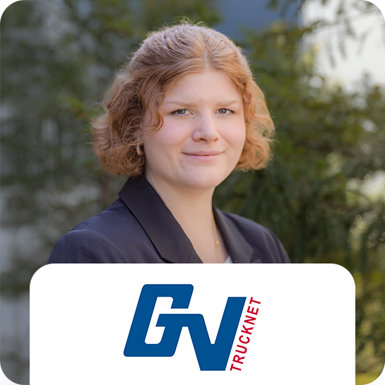 Portrait Annemarie Wiebusch mit Große Vehne Hotels Logo