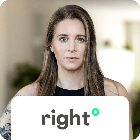 Hannah Helmke Gründerin right° based on science