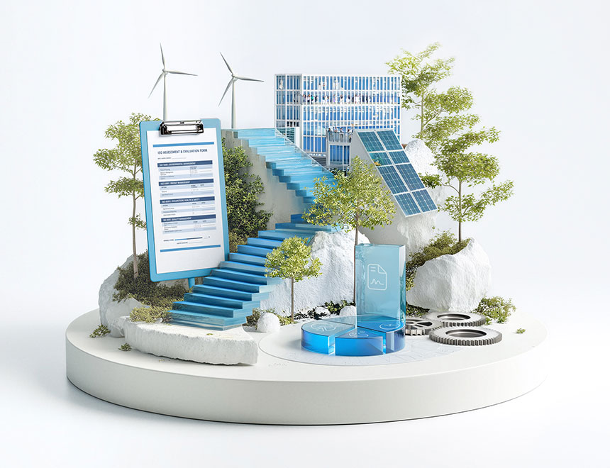 ISO 3D Visual, ISO Audit, ESG, HSEQ, Nachhaltigkeit