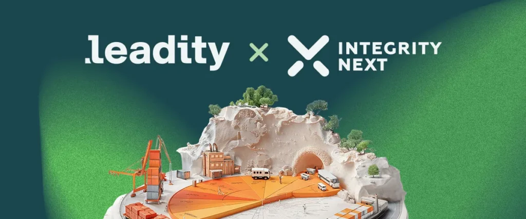 leadity und IntegrityNext Partnerschaft für ESG-Compliance, Lieferkettentransparenz und nachhaltiges Lieferantenmanagement