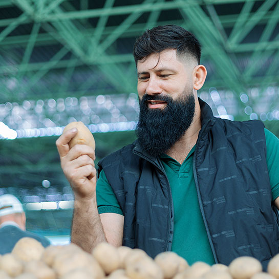 leadity ESG, ISO, CO2 Branchenlösung für Kartoffelproduktion und -handel